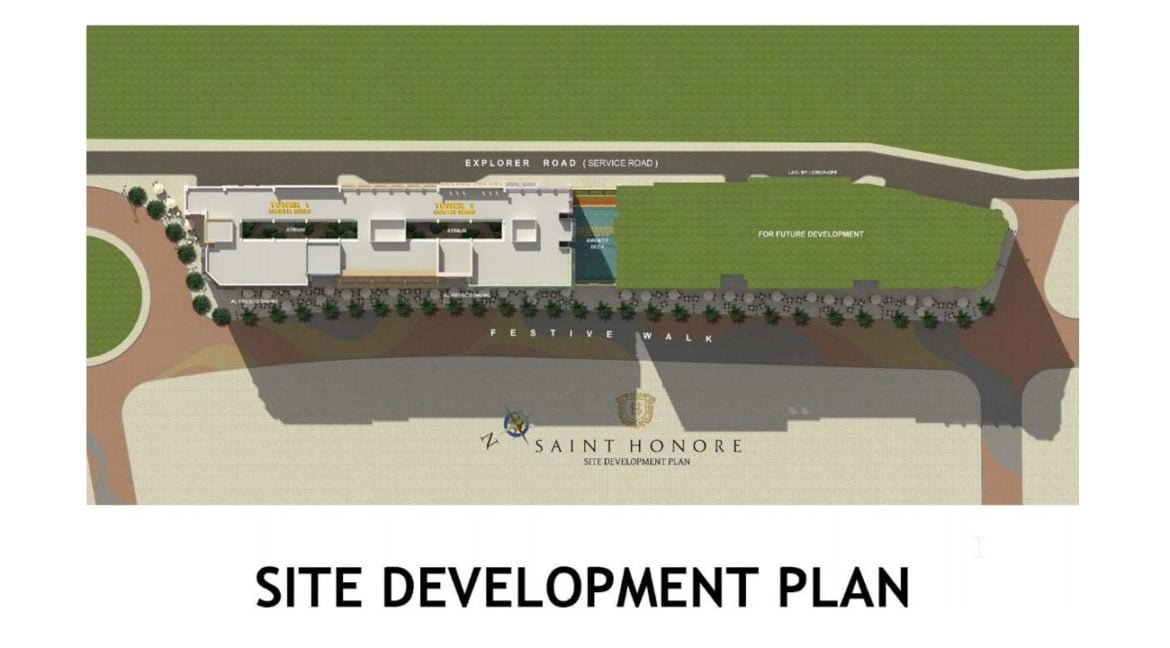 Saint-Honore-site-development-plan